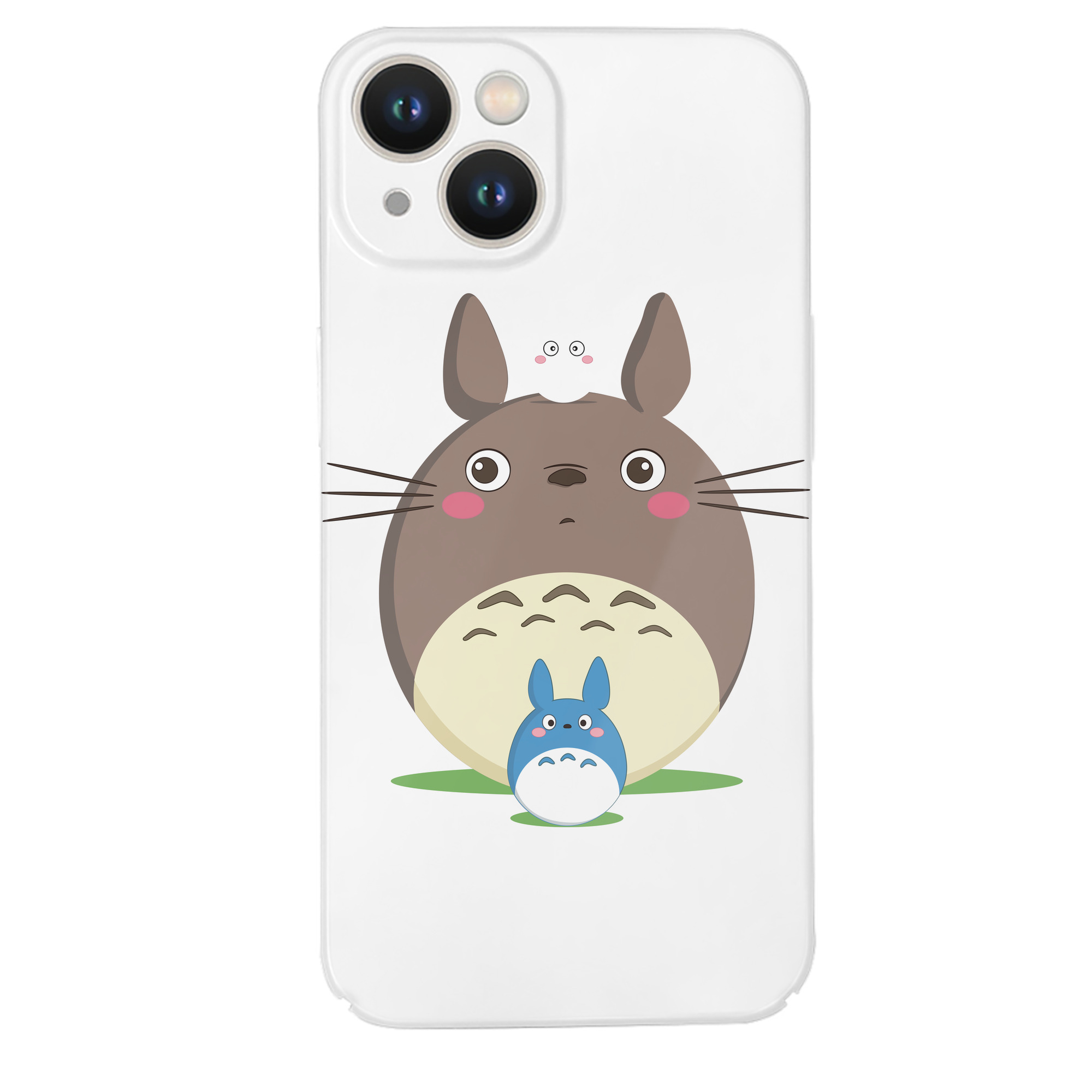 （画像用） となりのトトロ 草壁メイ 草壁サツキ My Neighbor Totoro Satsuki Kusakabe Mei Kusakabe 【iPhone 14シリーズ対応】ハードケース